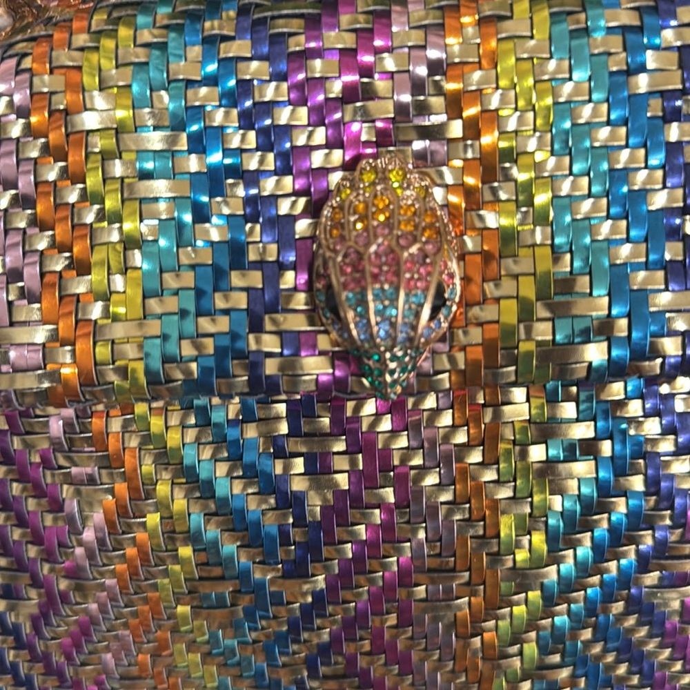 🍇🍇🍇HOST PEAK Kensington Woven Faux Leather Convertible Shoulder Bag🍇🍇🍇 - Picture 10 of 17